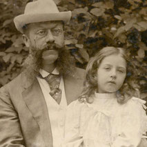 Emil Jellinek und seine Tochter Mercedes