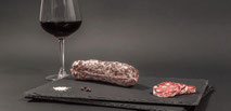 salame crudo al barolo luiset langhe cacciatorino