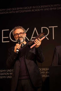 Massimo Bottura geehrt mit dem ECKART 2015 für Innovation ©BMW Group