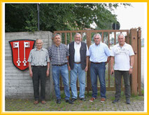 Alfred Weiser – Walter Franz – Bernd Quittkat – Franz-Josef Lewe – Jürgen Strohwald
