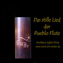 Das stille Lied der Pueblo Flute - Video Pueblo Flöte Sammlerstück Bambusflöten Northern Lights Flutes