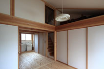 千葉県柏市　設計事務所　自然素材住宅　東京都台東区　寝室