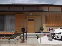 千葉県柏市　設計事務所　自然素材住宅　埼玉県さいたま市　玄関アプローチ