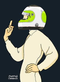 Rubens Barrichello by Muneta & Cerracín