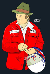 Peter Revson by Muneta & Cerracín
