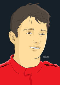 Charles Leclerc by Muneta & Cerracín