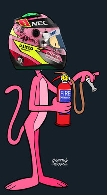 Sergio Perez by Muneta & Cerracín