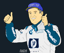 Juan-Pablo Montoya by Muneta & Cerracín