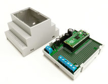 Raspberry Pi Pico din rail enclosure kit