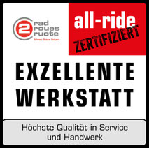all-ride zertifiziert - Unsere Werkstatt der e-motion e-Bike Welt Dietikon