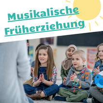 Kinder in der musikalischen Früherziehung in der Musikschule Koblenz