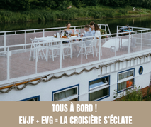Tous à bord ! EVJF + EVG = la croisière s’éclate - Magazine Un Jour Un Oui - Crédit photo : Tous droits réservés