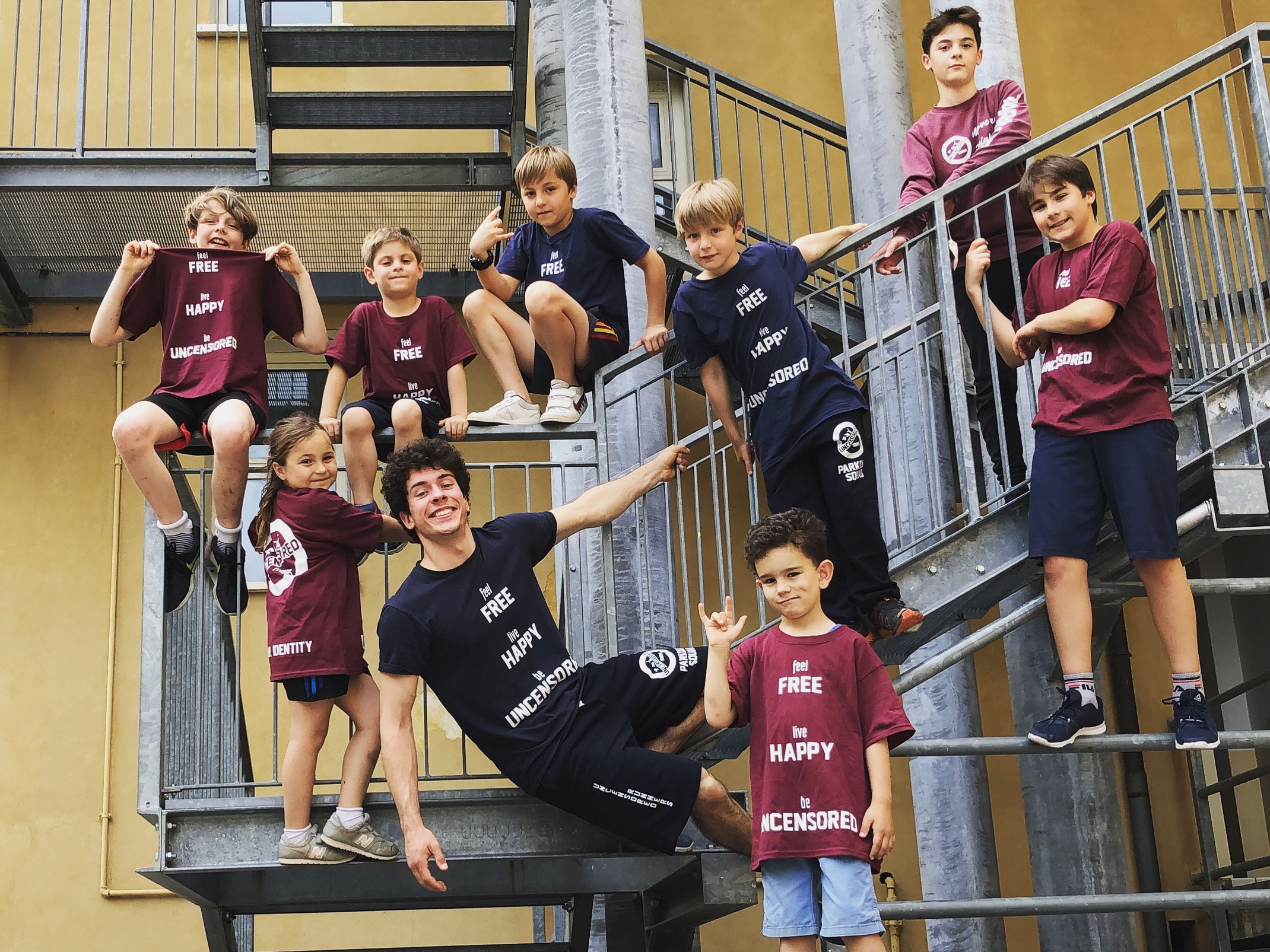 Parkour abbigliamento best sale