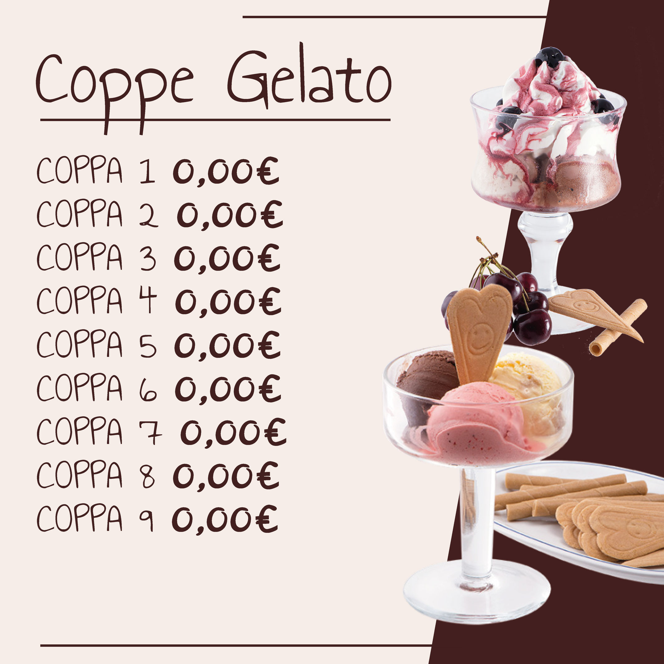 Coppe Gelato - Dolcelisa gelateria, pasticceria, caffetteria, panetteria,  buffet e catering a Vicenza.