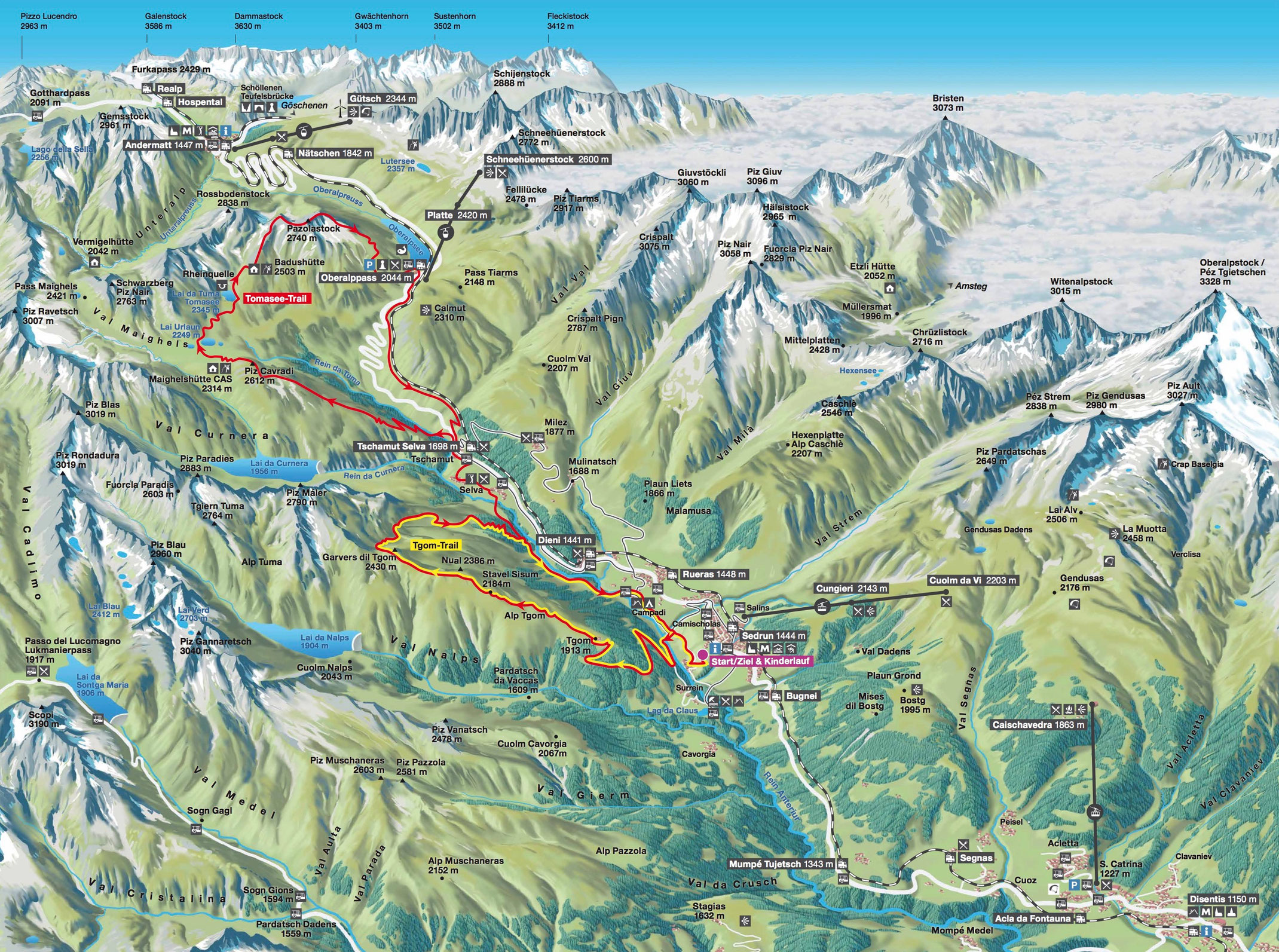 Tomasee-Trail - Dein Trail-Abenteuer in Graubünden