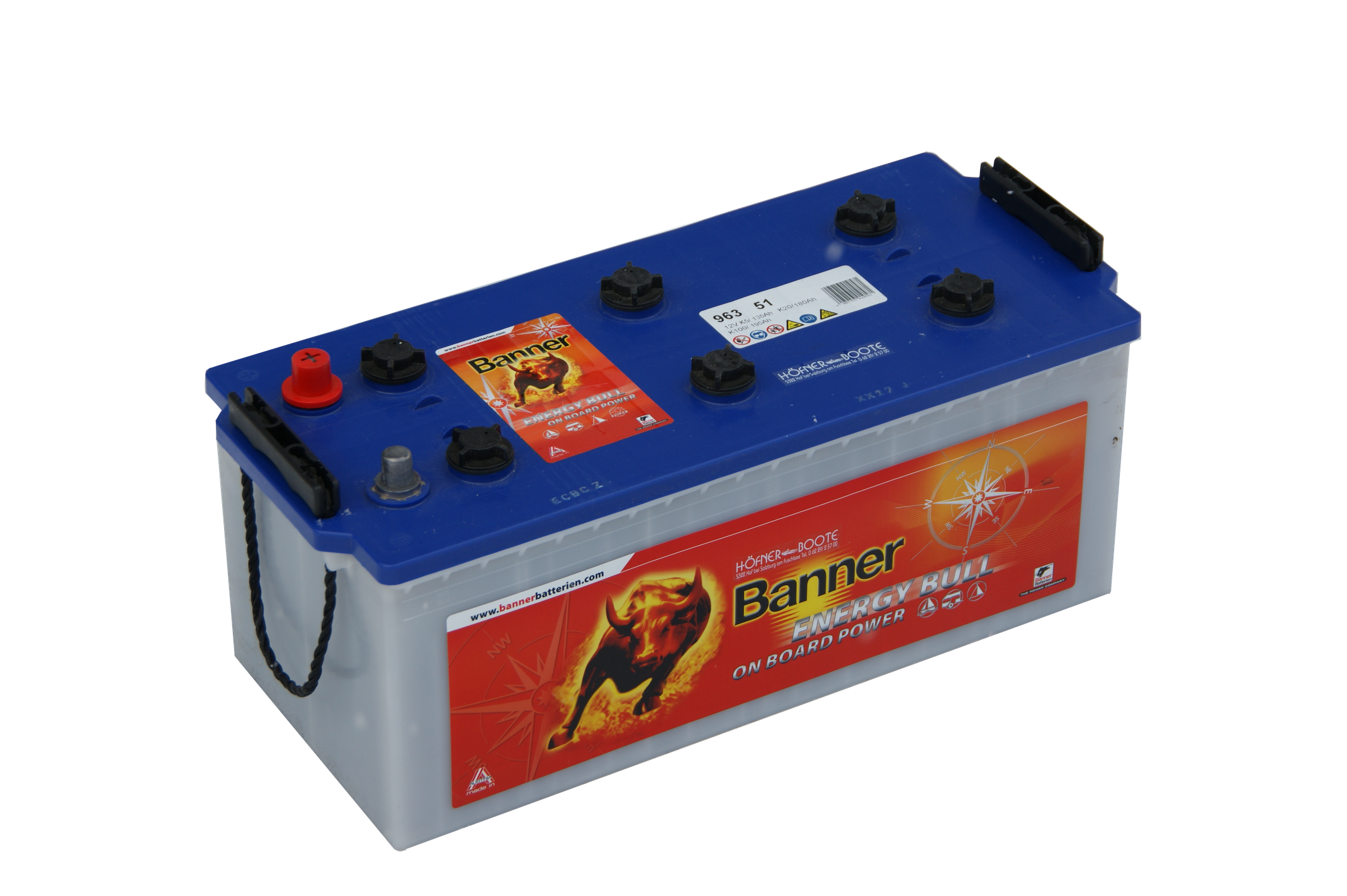 12 V 180 Ah Banner 96351 Energy Bull Bootsbatterie Aktion 12 V 180 Ah Banner 96351 Energy Bull Bootsbatterie Aktion