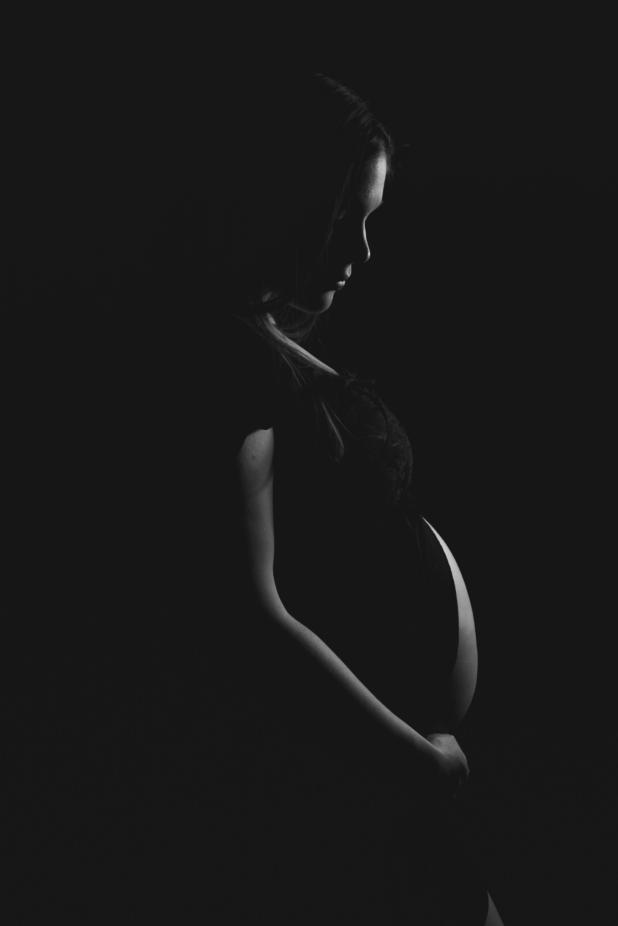 Shooting photo grossesse studio Clermont-Ferrand