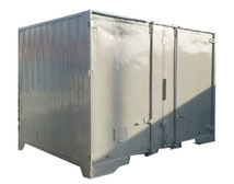 貨物用コンテナ 12ft 保冷 グレー 中古コンテナ