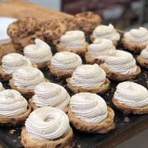 Fabrication des Paris-Brest chez Ma Boulangerie Café