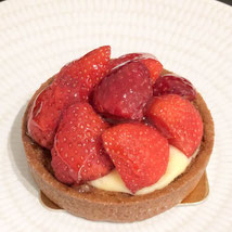 Tartelette à la fraise chez Ma Boulangerie Café