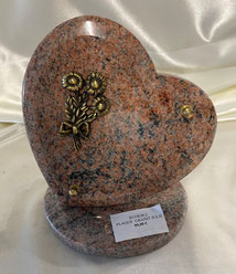 Petit cœur socle rond 2 - 99 €
