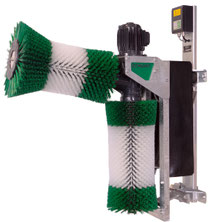 SCHURR cow-brush type D22 green/white