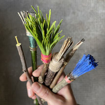 pinceaux naturels artisanal végétal