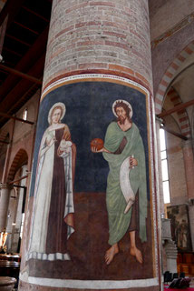 聖アグネスと洗礼者聖ヨハネ (Santa Agnese e San Giovanni Battista)