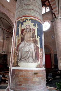 モデナ(Tomaso da Modena)作の聖ロムアルド(San Romuald)