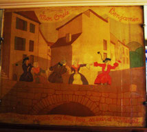 Fresque au café chez L'oncle Benjamin