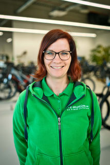 Jenny aus dem Dreirad-Zentrum Ulm