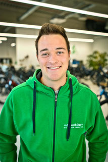 Julian aus dem Dreirad-Zentrum Ulm