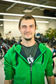Jens aus dem Dreirad-Zentrum Ulm