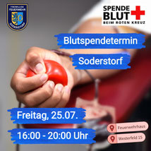 Aktuelles: Blutspendetermin 2025