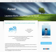 exemple d'un site internet de profession liberale réalisé avec e-cime.fr