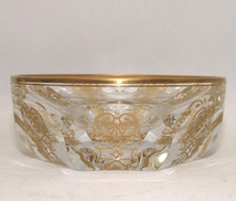 Baccarat "Harcourt Empire" Fingerschale Goldstaffiert D. 11,5 cm, € 250,00