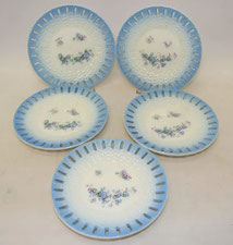 Max Rösler Rodach 5er Satz Dessertteller Nr. 550-18 Vergissmeinnicht D. 18,0 cm, € 80,00