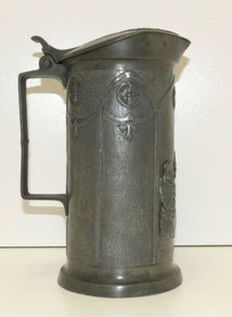 Großer Bierkrug, Kanne, Renaissance-Stil, Zinn, 1,5 ltr., 26,0 cm, € 290,00