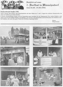 Bild: Wünschendorf Dorffest 1996