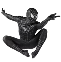mascotte Spiderman nero Roma
