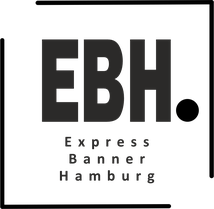 Werbebanner Hamburg – Design, Druck & Montage