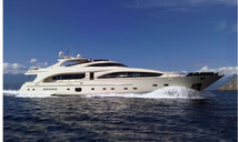 motoryacht cruise Aegean sea