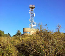 Le radar de surveillance maritime au sommet du mont St Frieux