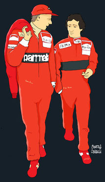 Alain Prost by Muneta & cerracín
