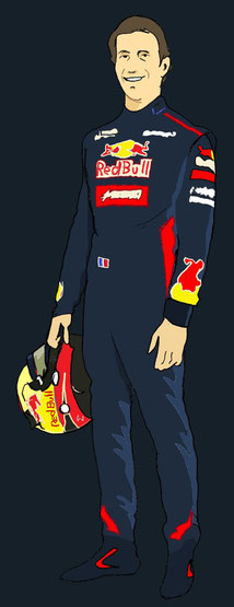 Jean-Éric Vergne by Muneta & Cerracín