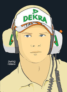 Nico Hülkenberg by Muneta & Cerracín