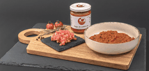 vasetto sugo di salsiccia salciccio di maiale agrisalumeria luiset ragù