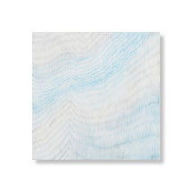 21「Imagine the Future_1」綿布、アクリル絵具、墨、木製パネル　S3(27.3 x 27.3cm)