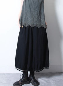 裾はしごレース ワイドパンツ 【SALE】4,680円(税込)