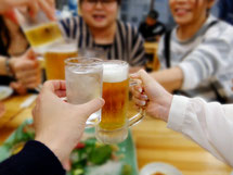 忘年会で体調悪化